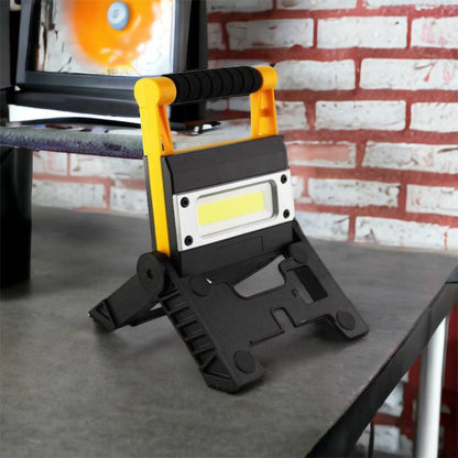 Фонарь-прожектор аккумуляторный BL MS 8006 7858 ручной, аккумуляторный кемпинговый фонарь, лампа