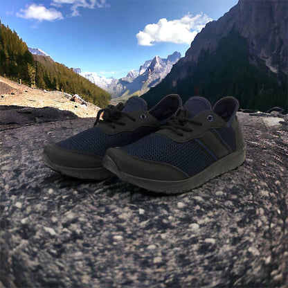 Кроссовки мужские сетка 41 размер. Летние кроссовки, модные универсальные кроссовки. Модель 46913. Цвет: синий