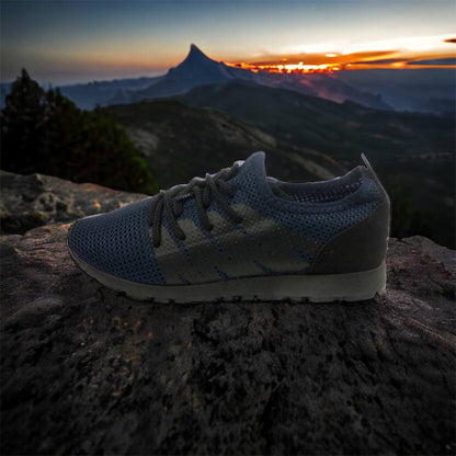 Кроссовки лето сетка мужские 40 размер | Текстильные кроссовки сеткой | Модель 41373. Цвет: синий