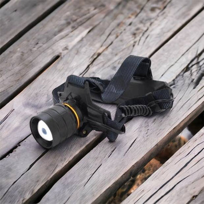 Яркий налобный фонарь Bailong BL-8076-2-GT100, Фонарь аккумуляторный для рыбалки, Фонарь на голову