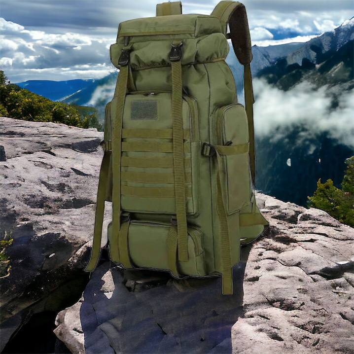 Тактический рюкзак на 70л больший армейский баул, походная сумка / Военный рюкзак, тактический рюкзак ВСУ