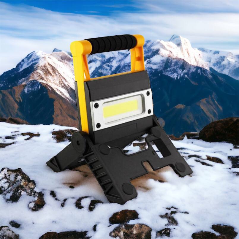 Фонарь-прожектор аккумуляторный BL MS 8006 7858 ручной, аккумуляторный кемпинговый фонарь, лампа