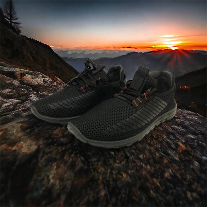 Тонкі кросівки М'які чоловічі кросівки | 40 Розмір. Кросівки з тканини, що дихають. Модель 45112. Колір: темний 