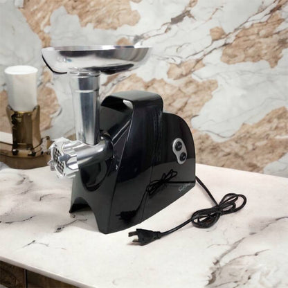 Мясорубка Suntera SMG-5425B, электрическая мясорубка с насадками, электромясорубка для шинковки