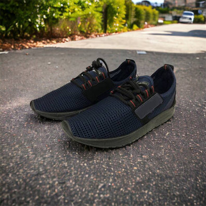 Кроссовки мужские весна 41 размер. Летние кроссовки, молодежные кроссовки. Модель 39146. Цвет: синий