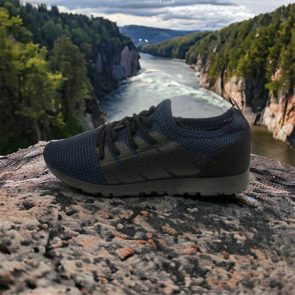 Кроссовки лето сетка мужские 40 размер | Текстильные кроссовки сеткой | Модель 41373. Цвет: синий