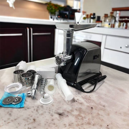 Мясорубка Suntera SMG-5454SS, Кухонная мясорубка, Мясорубка электрическая металл, Мясорубка-соковижималка