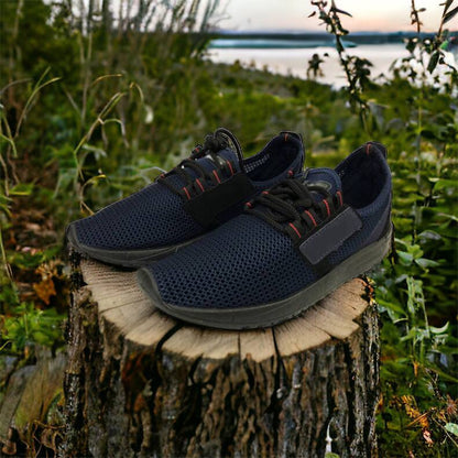 Кроссовки мужские весна 41 размер. Летние кроссовки, молодежные кроссовки. Модель 39146. Цвет: синий