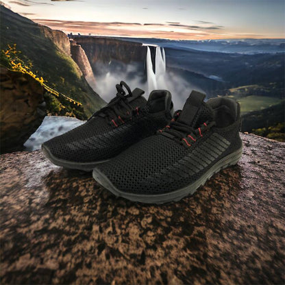 Тонкі кросівки М'які чоловічі кросівки | 40 Розмір. Кросівки з тканини, що дихають. Модель 45112. Колір: темний 