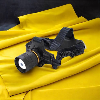 Яркий налобный фонарь Bailong BL-8076-2-GT100, Фонарь аккумуляторный для рыбалки, Фонарь на голову