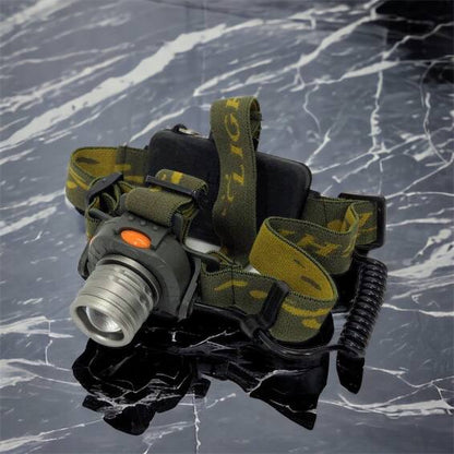 Налобный фонарь тактический Bailong BL-1505 \ 602B SENSOR с датчиком движения, Фонарик налобный led