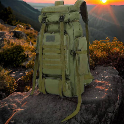 Тактический рюкзак на 70л больший армейский баул, походная сумка / Военный рюкзак, тактический рюкзак ВСУ