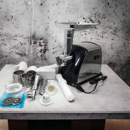 Мясорубка Suntera SMG-5454SS, Кухонная мясорубка, Мясорубка электрическая металл, Мясорубка-соковижималка