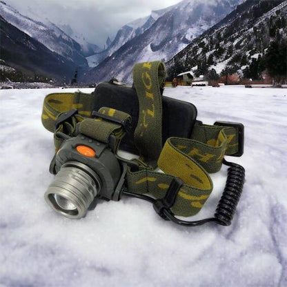 Налобный фонарь тактический Bailong BL-1505 \ 602B SENSOR с датчиком движения, Фонарик налобный led