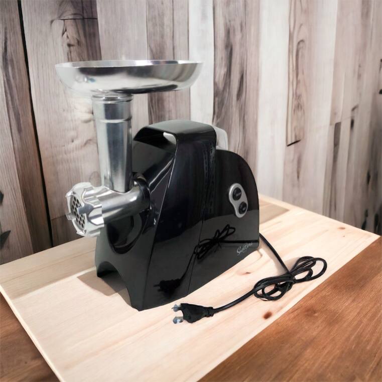 Мясорубка Suntera SMG-5425B, электрическая мясорубка с насадками, электромясорубка для шинковки