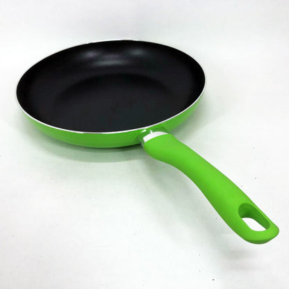 Сковорода 28 см Con Brio СВ-2814, сковорода для жарки, качественная сковорода. Цвет: зеленый