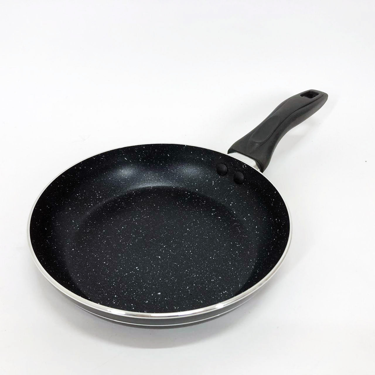 Сковорода UNIQUE UN-5151 антипригарное гранитное покрытие 18 см темный мрамор