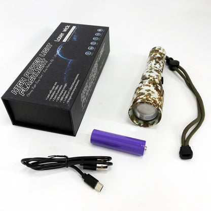 Фонарь ручной аккумуляторный PLD-AK132M Camouflage, Фонарь ручной мощный, Тактичный фонарь