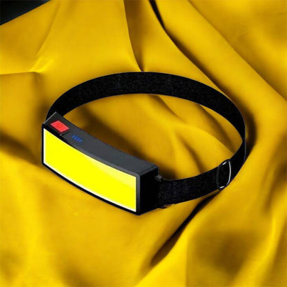 Налобный фонарик яркий рассеивающий для СТО Bailong BL-F007-COB, 3 режима, водостойкий, зарядка от USB