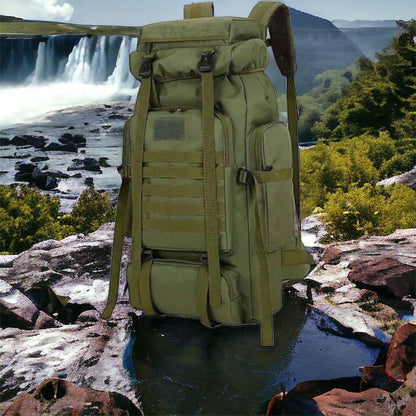 Тактический рюкзак на 70л больший армейский баул, походная сумка / Военный рюкзак, тактический рюкзак ВСУ