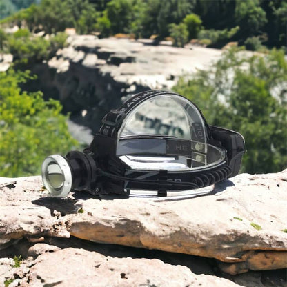 Фонарик на голову Bailong BL-8070-P50, LED налобный аккумуляторный фонарь, фонарь на голову для рыбалки