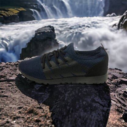 Кроссовки лето сетка мужские 40 размер | Текстильные кроссовки сеткой | Модель 41373. Цвет: синий