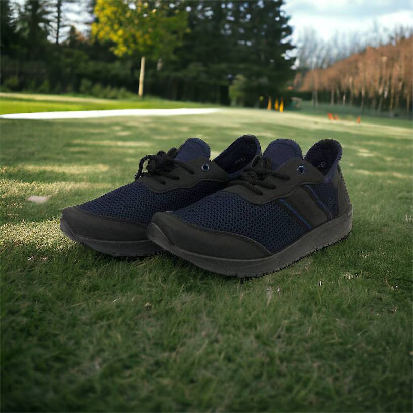 Кроссовки мужские сетка 41 размер. Летние кроссовки, модные универсальные кроссовки. Модель 46913. Цвет: синий