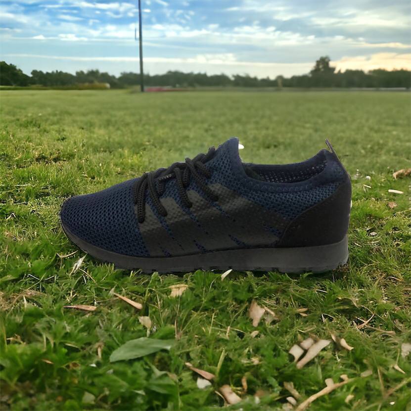 Кроссовки лето сетка мужские 40 размер | Текстильные кроссовки сеткой | Модель 41373. Цвет: синий