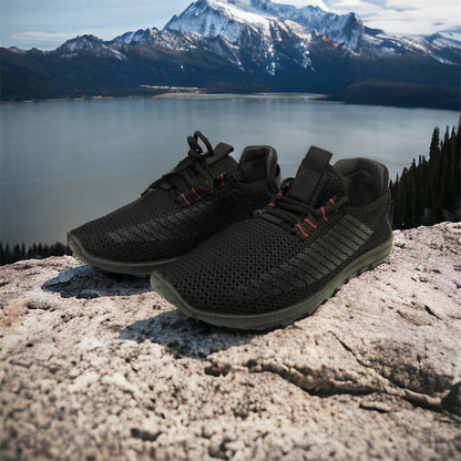 Тонкі кросівки М'які чоловічі кросівки | 40 Розмір. Кросівки з тканини, що дихають. Модель 45112. Колір: темний 