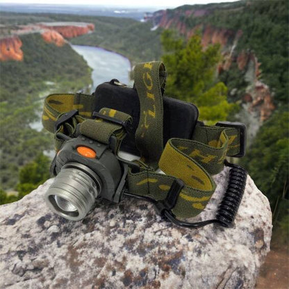 Налобный фонарь тактический Bailong BL-1505 \ 602B SENSOR с датчиком движения, Фонарик налобный led