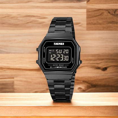 Часы наручные мужские SKMEI 1647BK, оригинальные мужские часы, противоударные часы для военнослужащих