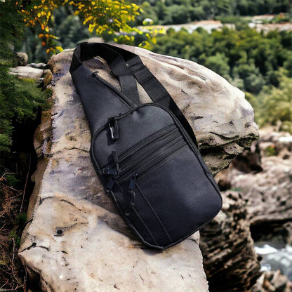 Качественная тактическая сумка с кобурой, мужская сумка черная из кордури мессенджер, Тактический мессенджер