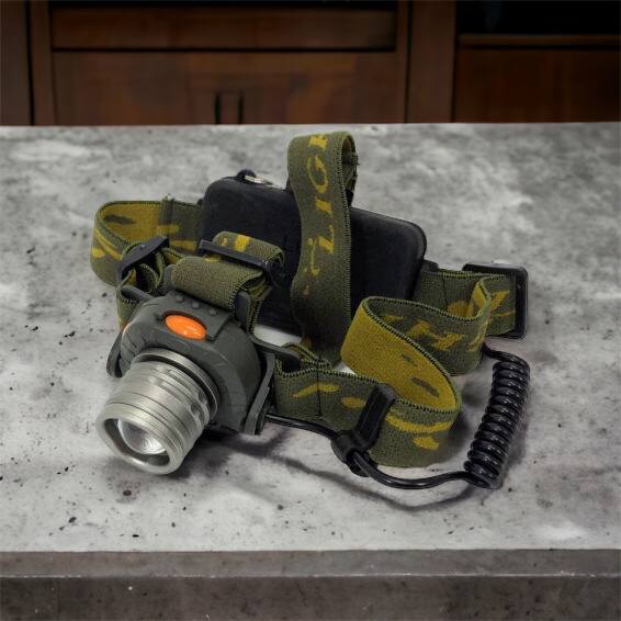 Налобный фонарь тактический Bailong BL-1505 \ 602B SENSOR с датчиком движения, Фонарик налобный led