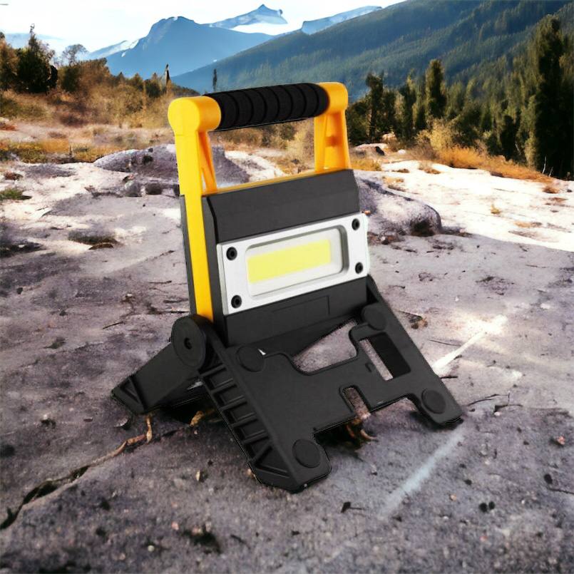 Фонарь-прожектор аккумуляторный BL MS 8006 7858 ручной, аккумуляторный кемпинговый фонарь, лампа