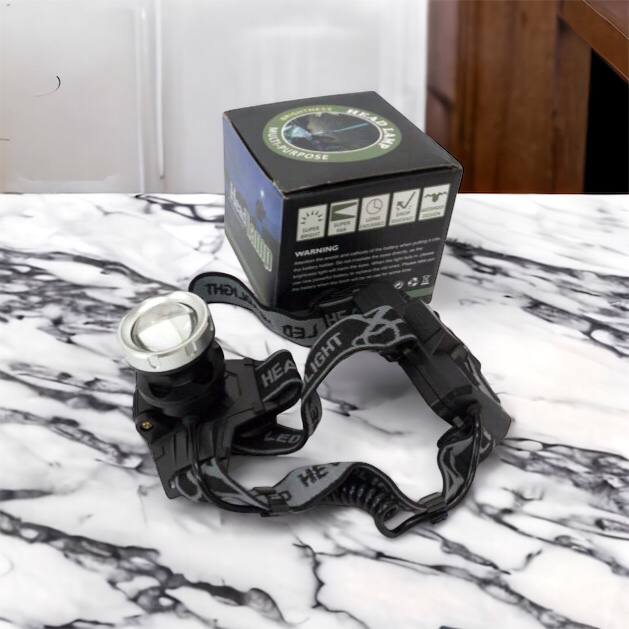 Фонарик на голову Bailong BL-8070-P50, LED налобный аккумуляторный фонарь, фонарь на голову для рыбалки