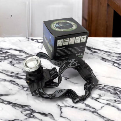 Фонарик на голову Bailong BL-8070-P50, LED налобный аккумуляторный фонарь, фонарь на голову для рыбалки