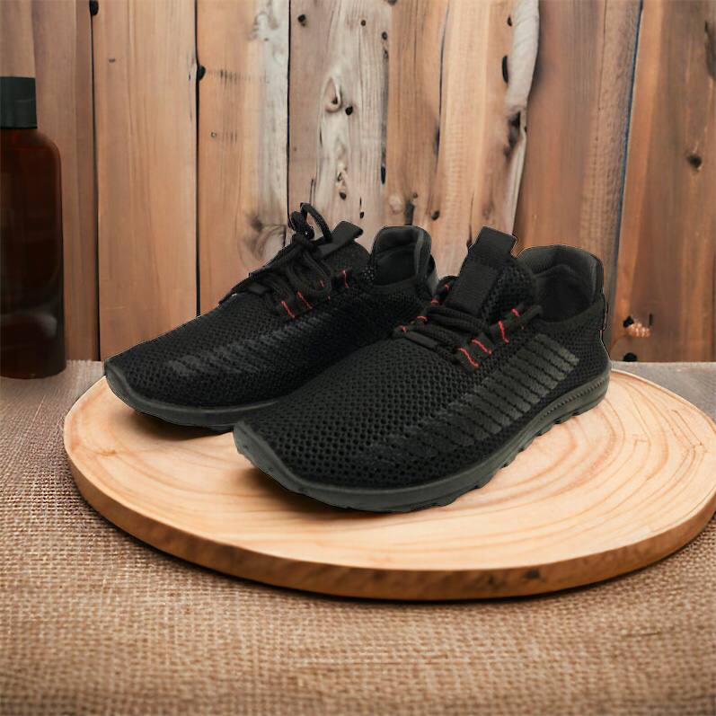 Тонкі кросівки М'які чоловічі кросівки | 40 Розмір. Кросівки з тканини, що дихають. Модель 45112. Колір: темний 