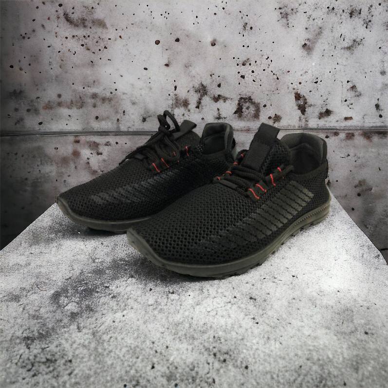 Тонкі кросівки М'які чоловічі кросівки | 40 Розмір. Кросівки з тканини, що дихають. Модель 45112. Колір: темний 