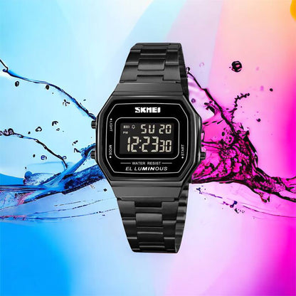 Часы наручные мужские SKMEI 1647BK, оригинальные мужские часы, противоударные часы для военнослужащих