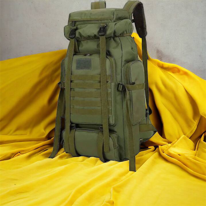 Тактический рюкзак на 70л больший армейский баул, походная сумка / Военный рюкзак, тактический рюкзак ВСУ