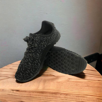 Мужские кроссовки сетка 40 размер. Эспадрильи мужские | Легкие летние черные кроссовки. Модель 74612. Цвет: черный