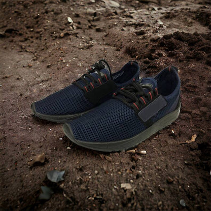 Кроссовки мужские весна 41 размер. Летние кроссовки, молодежные кроссовки. Модель 39146. Цвет: синий