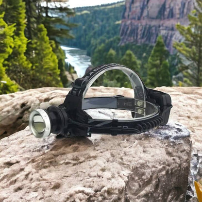 Фонарик на голову Bailong BL-8070-P50, LED налобный аккумуляторный фонарь, фонарь на голову для рыбалки