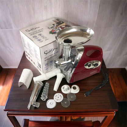 Электромясорубка Suntera SMG-5420R 1800 Вт, электромясорубка соковыжималка для томатов, мясорубка для дома