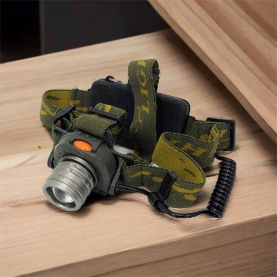 Налобный фонарь тактический Bailong BL-1505 \ 602B SENSOR с датчиком движения, Фонарик налобный led