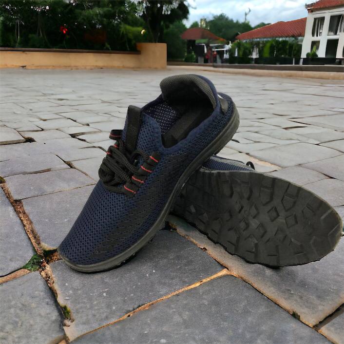 Спортивные кроссовки мужские летние 40 размер. Летние кроссовки сетка сеточка мужские. Модель 32591. Цвет: синий