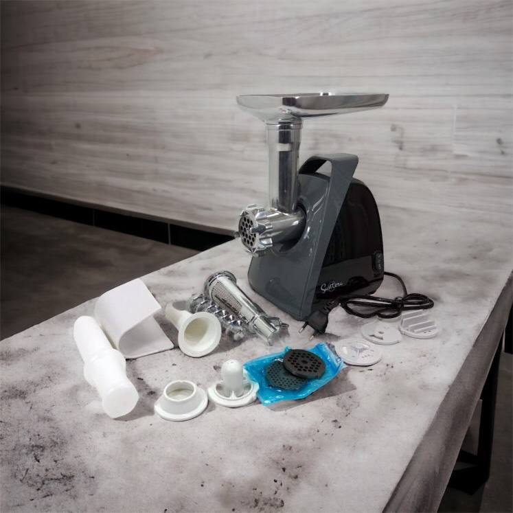 Мясорубка Suntera SMG-5421B 1800 Вт, мясорубка электрическая для мяса, мясорубка для домашней колбасы