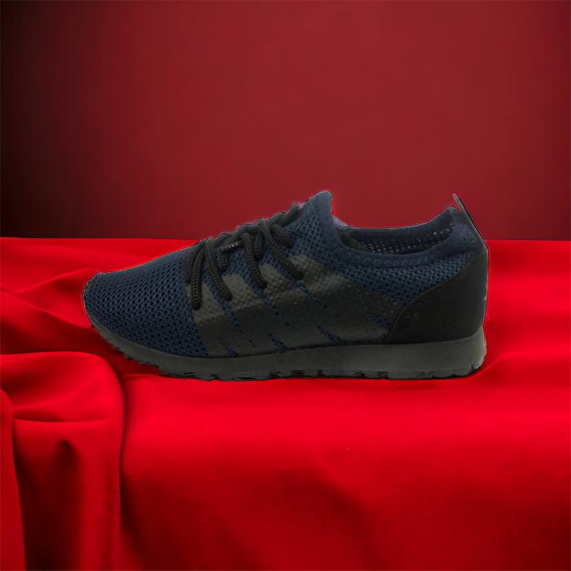 Кроссовки лето сетка мужские 40 размер | Текстильные кроссовки сеткой | Модель 41373. Цвет: синий