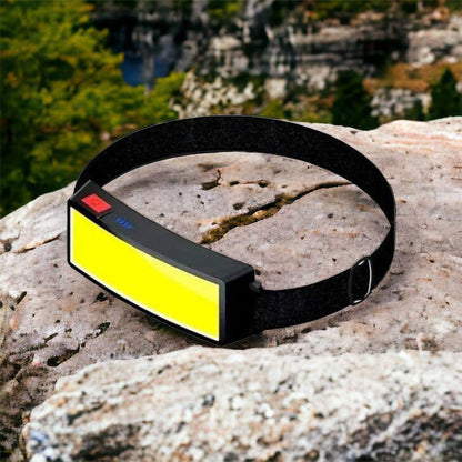 Налобный фонарик яркий рассеивающий для СТО Bailong BL-F007-COB, 3 режима, водостойкий, зарядка от USB