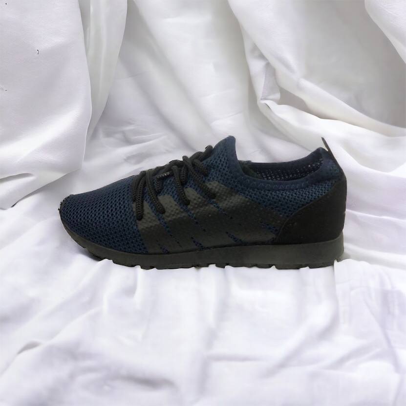 Кроссовки лето сетка мужские 40 размер | Текстильные кроссовки сеткой | Модель 41373. Цвет: синий